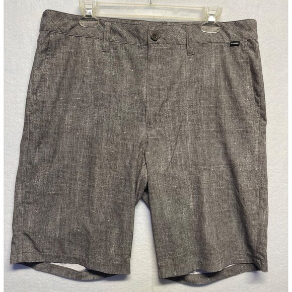 Travis Matthew Gray Shorts Textured Thread Size 38 - Picture 1 of 13